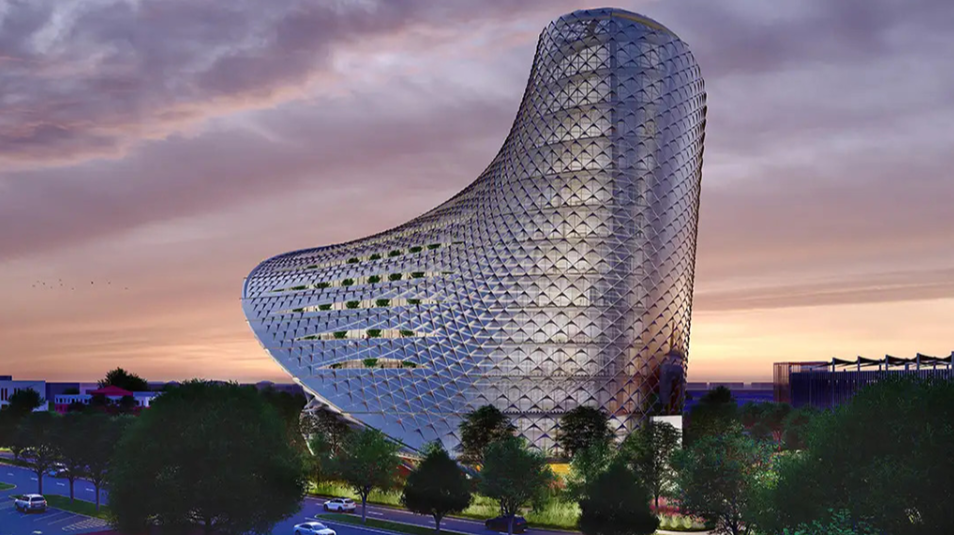 BUSCH SMART TOWER HO1001 スマートタワー Futuristic Office Tower Coming to San Antonio Tech Port